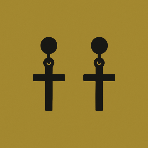Cross Earrings
